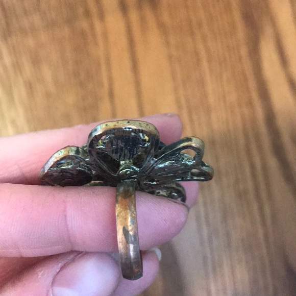 Final❗️Floral Cocktail Ring - Picture 3 of 3